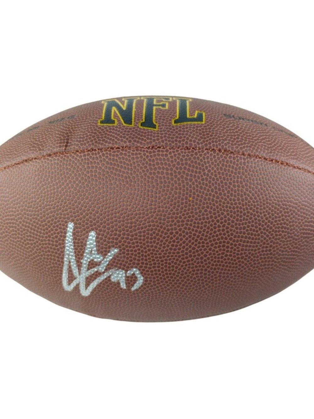 Calais Campbell Signed NFL Football Arizona Cardinals Baltimore Ravens Proof COA